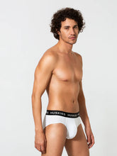 Signature Cotton Brief - White